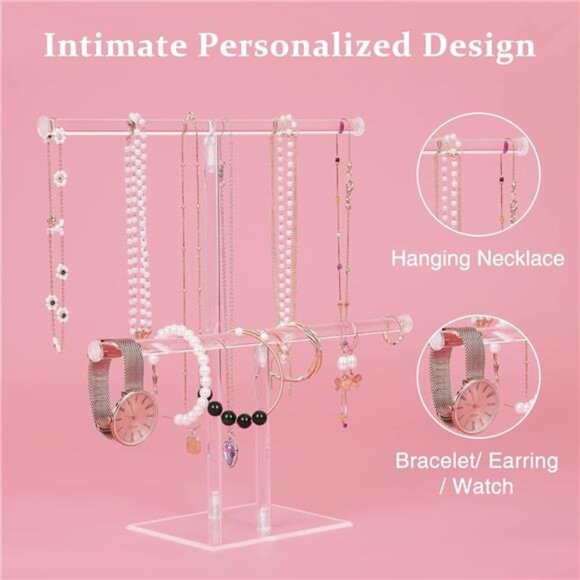 Jewelry Stand Necklace Holder, Jewelry Display Holder, Bracelet Organizer - Picture 9 of 13